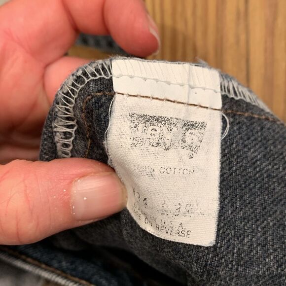 Vintage Levi’s 505 acid washed w34 L33 - Picture 8 of 9